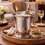Premium Engraved Stainless Steel Wine Chiller