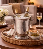 Premium Engraved Stainless Steel Wine Chiller