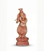 Premium Handcrafted Kadam Wood Lord Krishna Statue - Image 2
