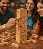 Classic Wooden Tumble Tower (54 Blocks) - Image 5