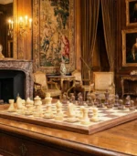 Premium Handcrafted Sheesham Wood Magnetic Folding Chess Set - Image 5