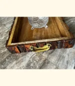 Handcrafted Rustic Mango Wood Serving Tray - Image 2