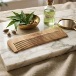 Premium Pure Neem Wood Comb for Men & Women | Anti-Static, Dandruff Control & Hair Growth