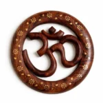Premium Sheesham Wood Om Wall Hanging | Vastu & Temple Decor for Home and Office